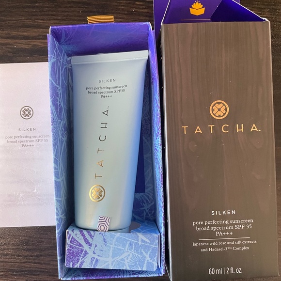 2 full size Tatcha pore perfecting sunscreen. New. In box. Sealed. - Picture 2 of 5